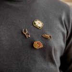 Vilnius University Library Pin bagdes