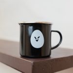 Metal mug „Pink Soup“
