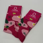 Socks "Pink soup"