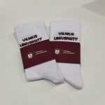 VU kojinės (baltos)